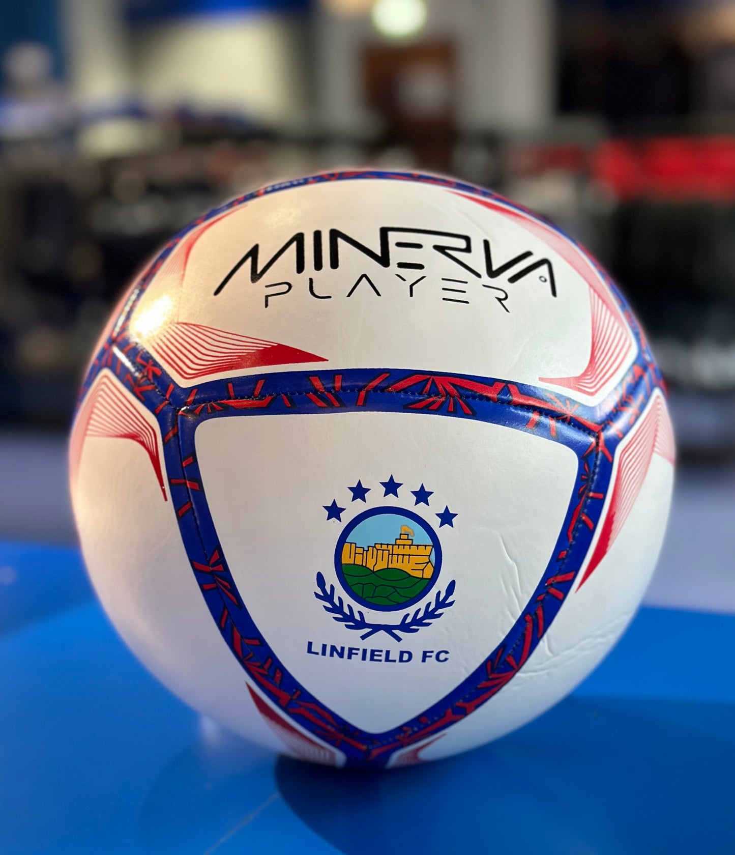 Linfield FC Minerva Match Football