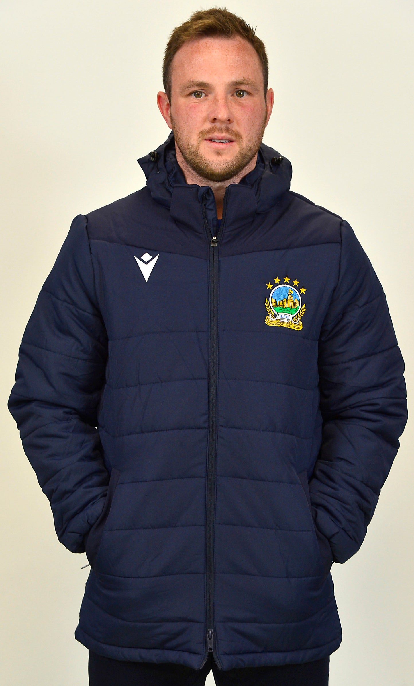 2023-2024 MACRON NARVIK PADDED JACKET JUNIOR