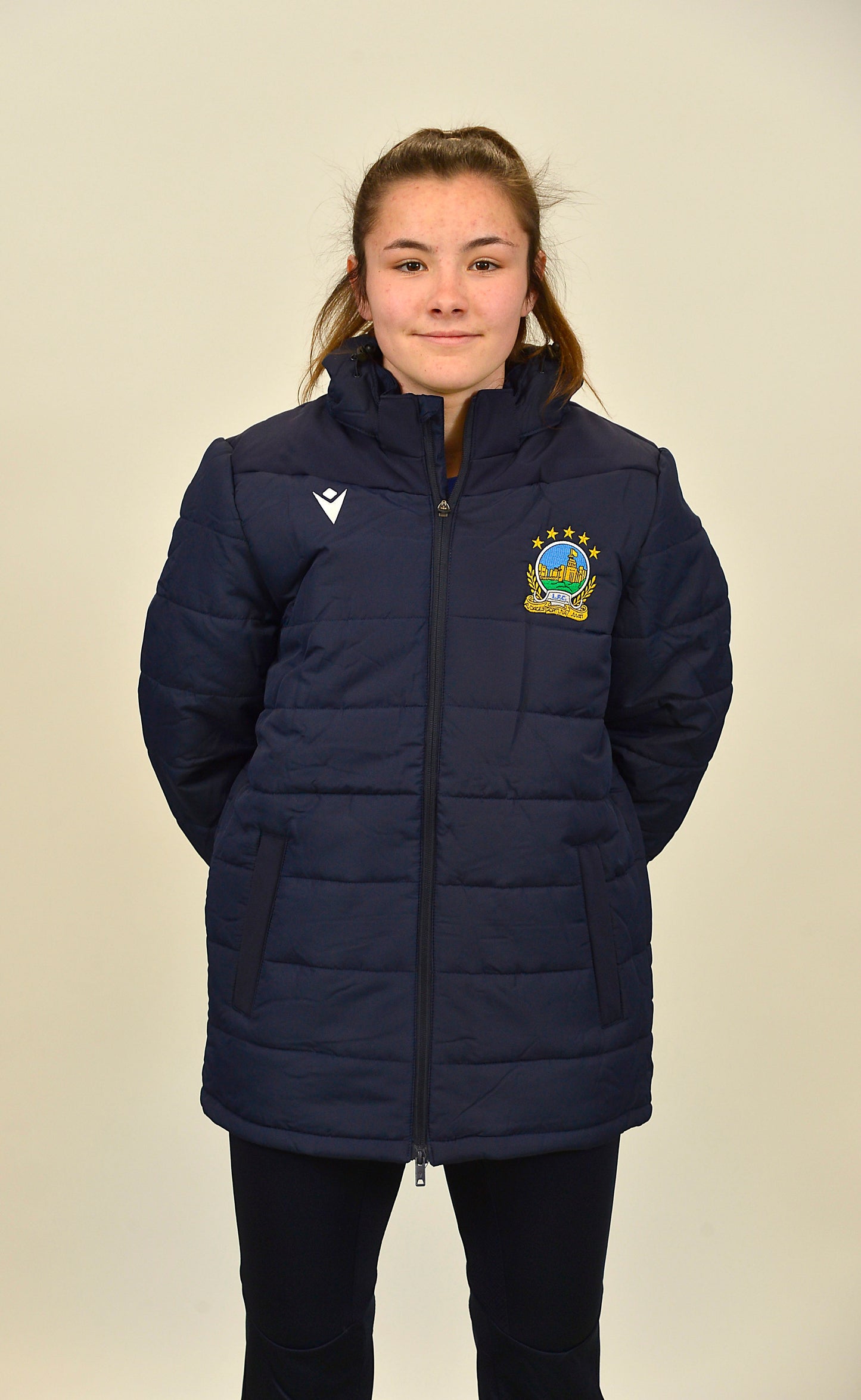 2023-2024 MACRON NARVIK PADDED JACKET JUNIOR