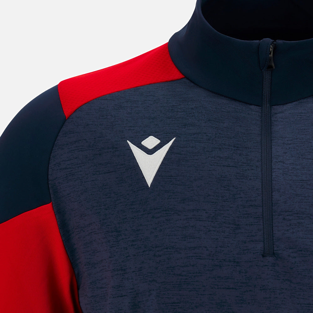 24/25 IZEL 1/4 Zip Sweatshirt (Navy & Red) Junior