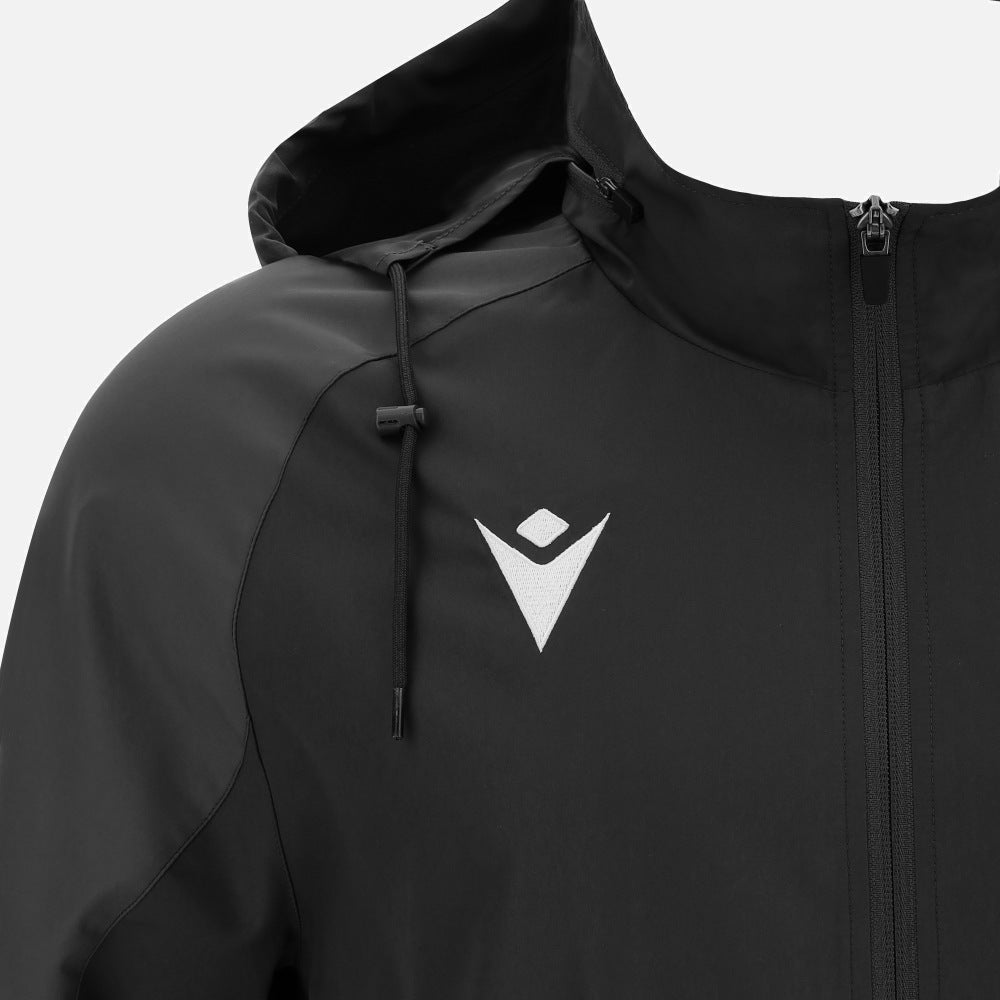 25/26 ELBRUS Full Zip Rain Jacket (Black) Junior