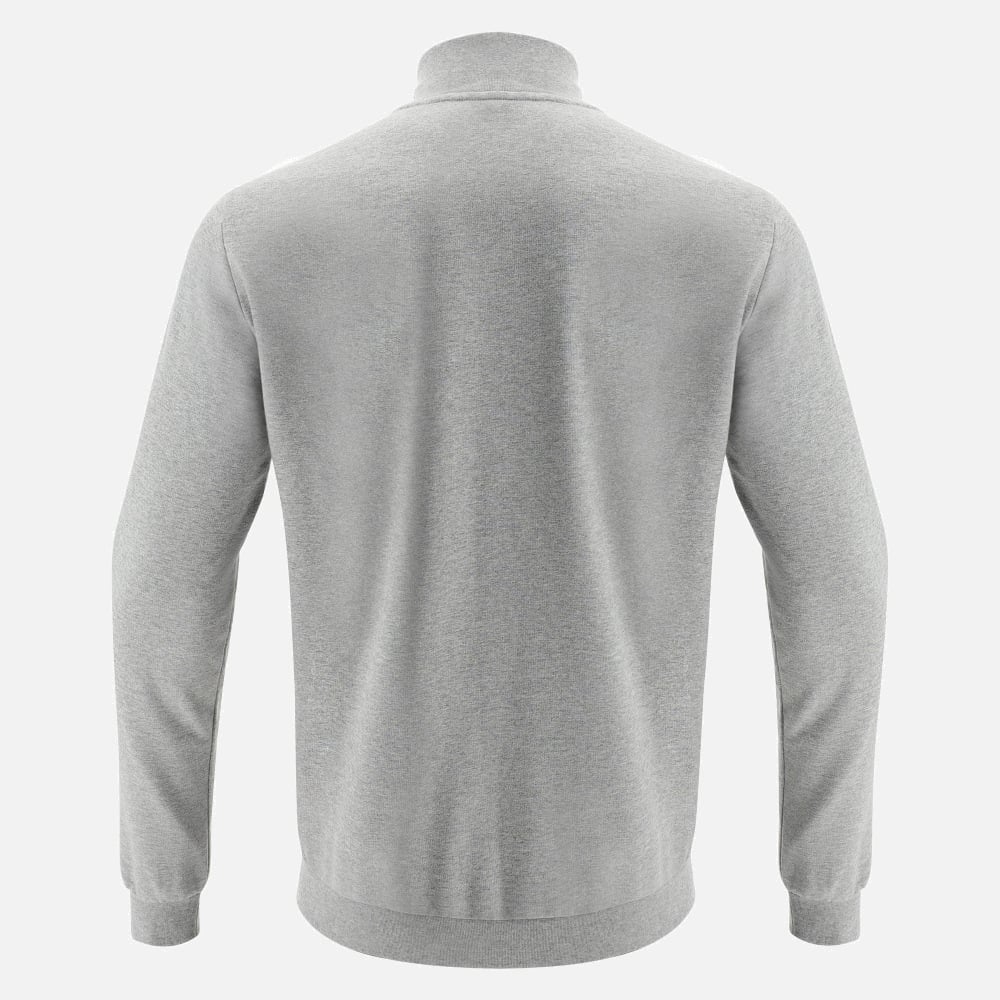 Macron BEAT Full Zip Sweatshirt Grey Junior