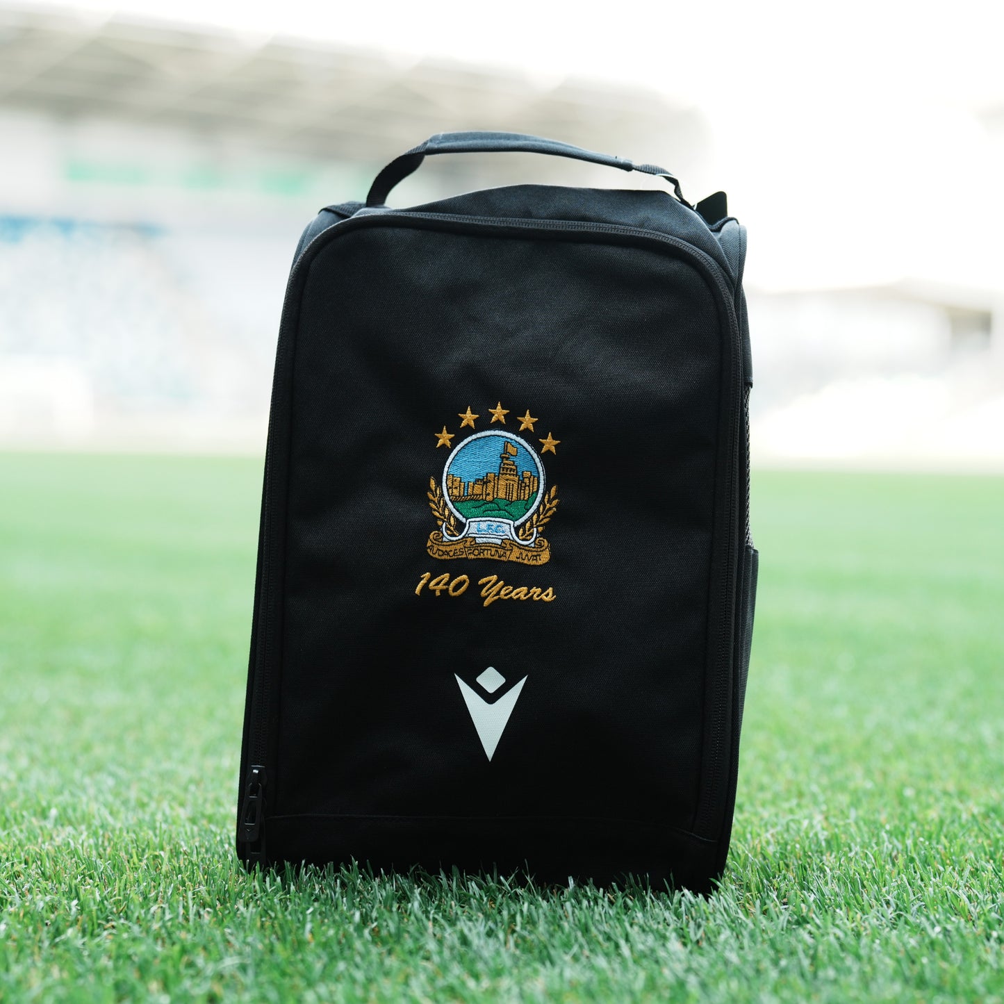 Linfield Macron Boot Bag - Black