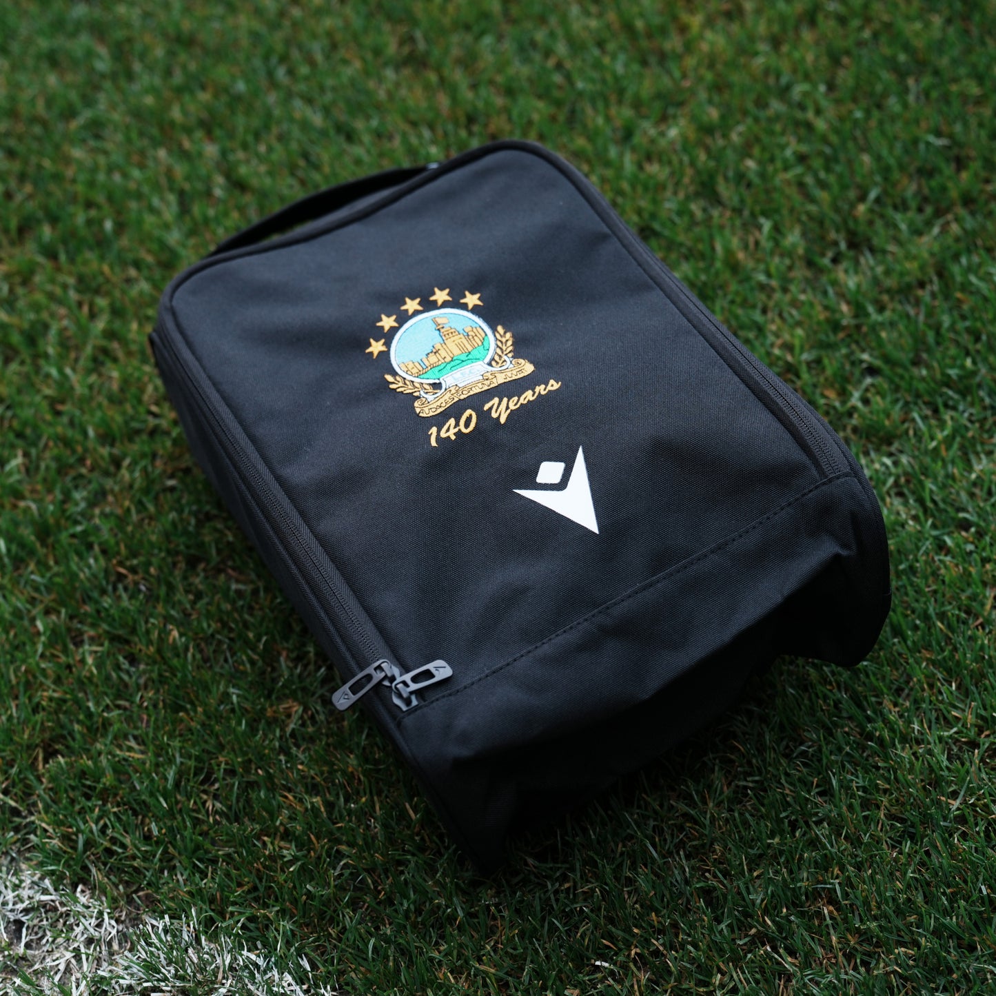 Linfield Macron Boot Bag - Black
