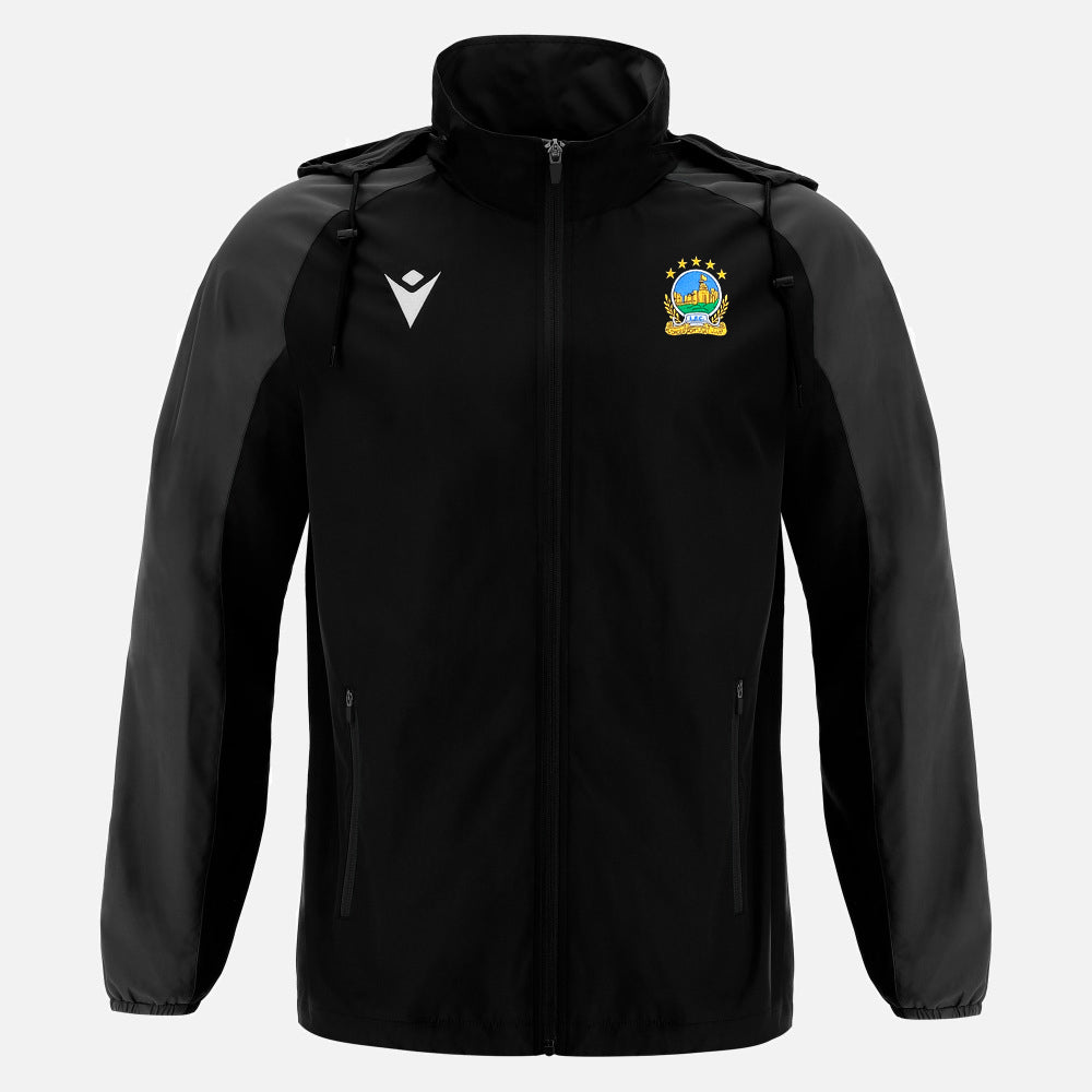 25/26 ELBRUS Full Zip Rain Jacket (Black) Junior