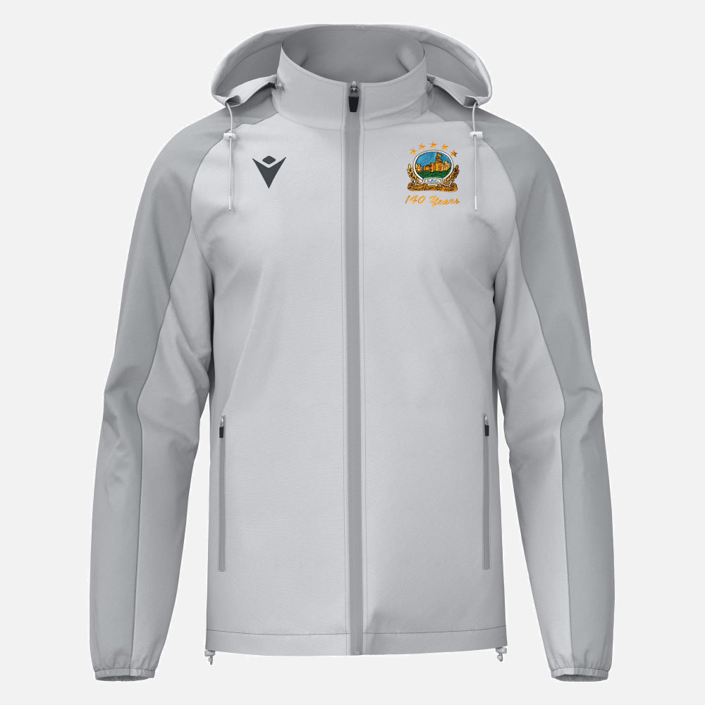 25/26 ELBRUS Full Zip Rain Jacket (Junior) - Grey