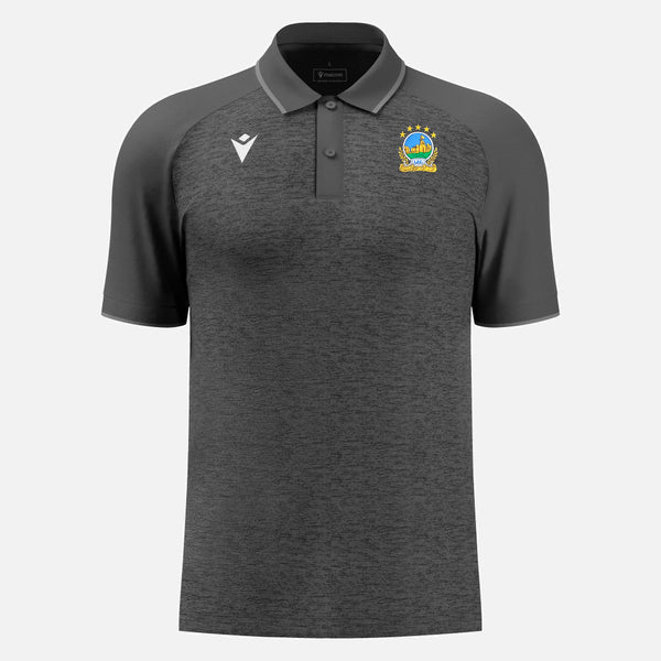 24/25 AULOS Polo Shirt (Grey) Junior – Linfield Football