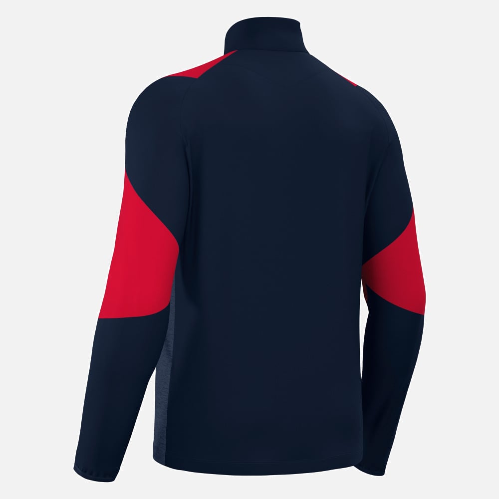 24/25 IZEL 1/4 Zip Sweatshirt (Navy & Red) Junior