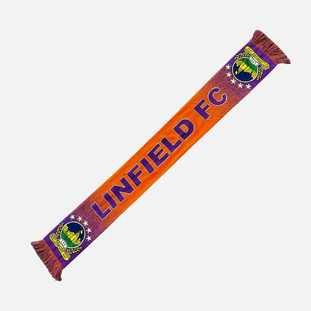 Linfield Orange & Purple Scarf