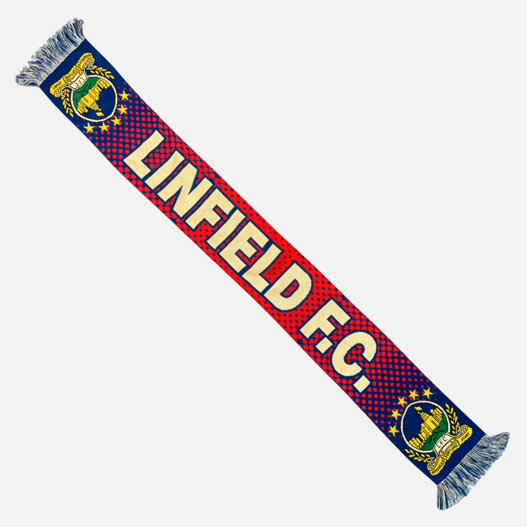 Linfield Red & Blue Scarf