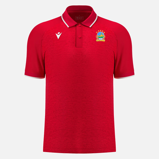 24/25 AULOS Polo Shirt (Red) Junior