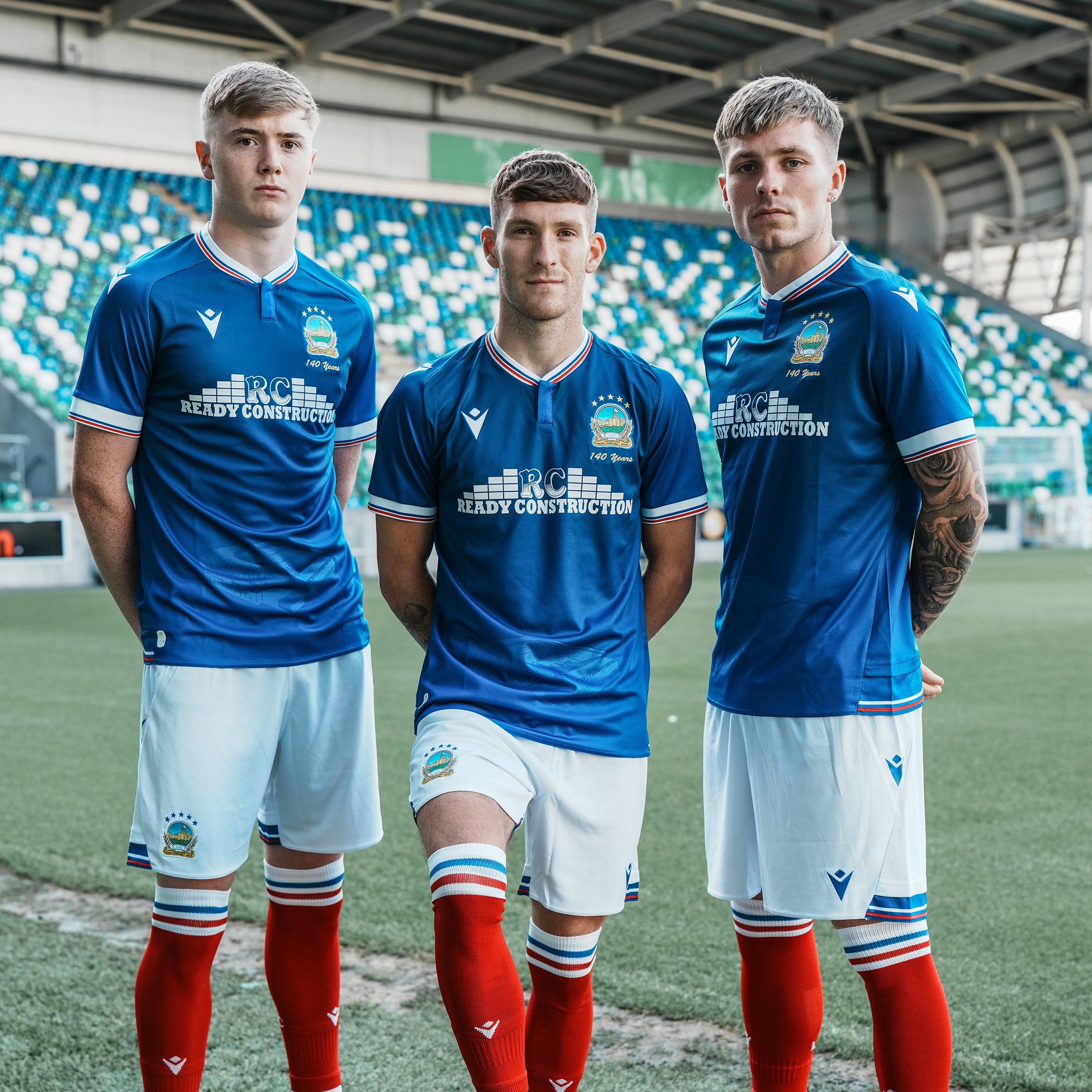 25/26 Linfield Home Socks (Junior)