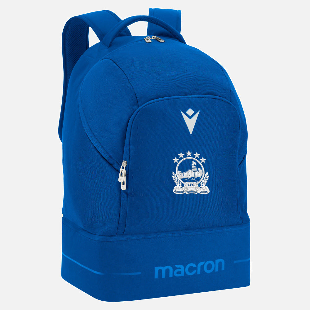 Linfield Rookie Backpack Bag - Blue White Badge